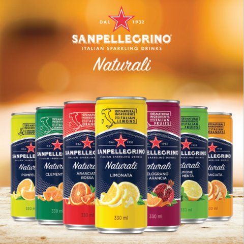 SanPellegrino ochutená minerálna voda